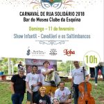 Saltimbancos Cavallieri no Carnaval do Clube da Esquina